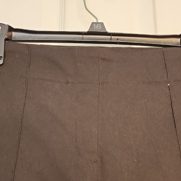 Elegant Black Women's Straight Leg Trousers - Picture 2 of 12